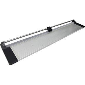 47" Rotary Paper Trimmer Cutter, Self-Sharpening, Gliding Cutters with Mental Structure, Bi-Directional Cutting Blade, for Cutting Photo Paper, Film, Standard Paper, etc
