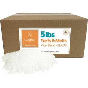 Direct Candle Supply 5lb Melt Pellets, Soy Wax for Candle Making, Soy Wax for Melts, Candle Making Wax Bulk, Paraffin Wax for Candle Making, Great for Melts, Tarts, Pillars and More!
