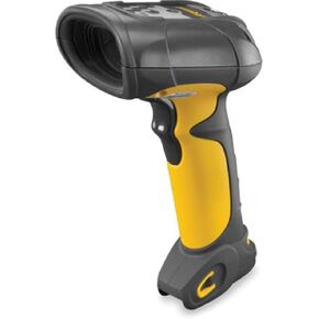 Motorola DS3508-SR Handheld Bar Code Reader - Cable1D, 2D - Laser - Imager - Omni-directional - Yellow, Twilight Black DS3508-SR20005R (Renewed)