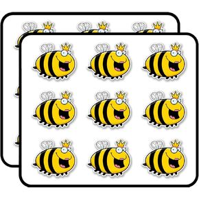 Queen Honey Bee 2" 18 Pack Planner Calender Scrapbooking Crafting Stickers