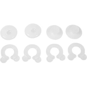 Quilt Cover Plastic Clips DUDET Fixing Holder Gripper 4PCS Bedroom Bedding Quilts, Sturdy and Durable, Easy to USE for Keeping Quilt in Place