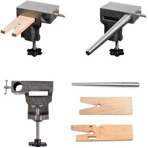 Bench Anvil Basic Combo Kit -Ring Mandrels, Anvil, and V Slot Bench Pin SFC Tools - 13-136