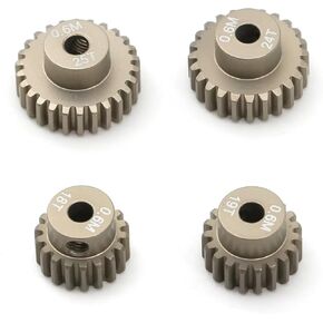 Compatible with Tamiya for TT01 for TT02 TB02 TA05 RC Car Parts Accessories Metal 18T 19T 24T 25T Pinion Gear Moter Gear RC Car Accessories