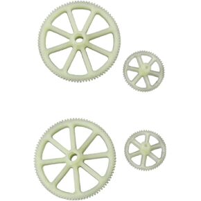 RC Car Upgrade Parts Compatible with WLtoys XK V912 V912-A V915-A RC Helicopter Upgrade Parts Spare Accessories 2 Set Gear V912-03
