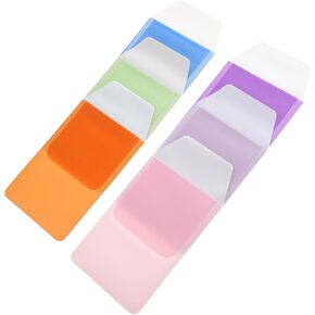 Leakproof Pen Pouch for Pocket 6 Pen Protectors Scratch Resistant Compact Pencil Case Random