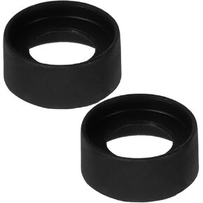 Artibetter 2pcs تغطي العدسة المجهر المطاط دروع العين لتحسين الحماية والراحة لمختبرات المختبرات والخارجية مناظير وملحقات المجهر