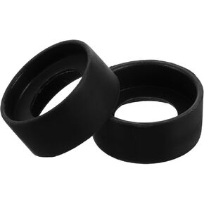 2Pcs Microscope Eyecup Eyepiece Covers Rubber Shields for Enhanced Viewing Experience Compatible with Microscopes and Telescopes Reduce Eye Strain and Glare