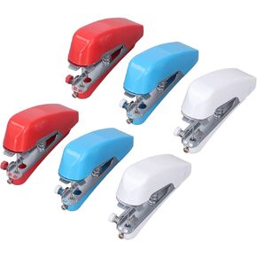 Tbest Ft Collection 6Pcs Handheld Sewing Hine Versatile Colored Anti Portable Stitch Stapler for Home Outdoor Tlling Sewing Hi and Acc