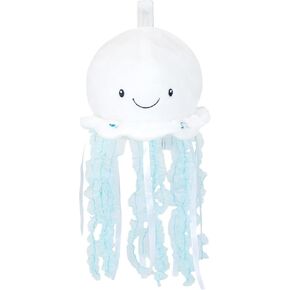 Cuddle Barn - Jellyfish Bubbles | Stuffed Animal Fish Animated Musical Plush Toy for Babies with Night Light Glow and Volume Control, 12 inches