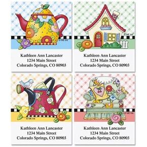 Mary Engelbreit للغاية Mary Diecut العناوين الشخصية ، 6 تصاميم-مجموعة من 144 ، ملصقات ذاتية ، ملصقات ذات صفقة مسطحة كبيرة ، بواسطة صور ملونة