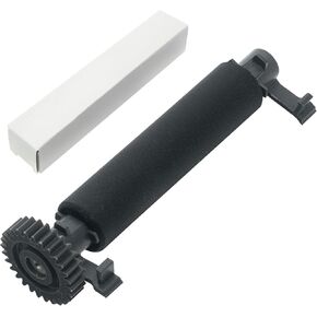 Platen Roller for Zebra ZD410 ZD411 Thermal Label Barcode Mobile Printer,Label Maker Roller Support Printer,203dpi 300dpi P/N:P1079903-003 (Including Gear Parts)