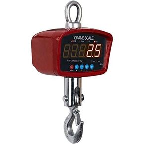Optima Scales OP-924A-500 General Guird Crane مقياس-500 رطل × 0.2 رطل.