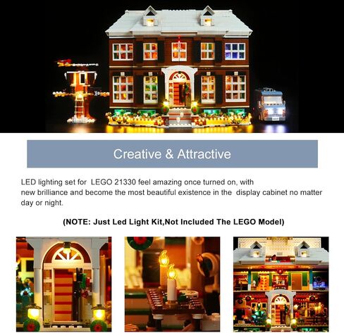 مصباح LED المتوافق مع LEGO 21330 Home Contre Kit - لم يتم تضمين مجموعة النموذج in Kuwait