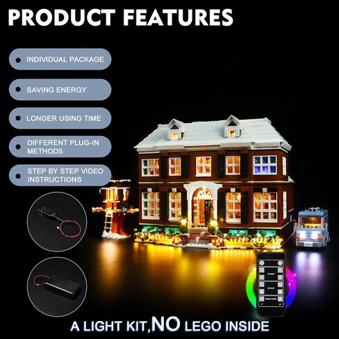 مصباح LED المتوافق مع LEGO 21330 Home Contre Kit - لم يتم تضمين مجموعة النموذج in Kuwait
