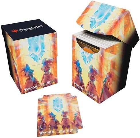 Ultra Pro - Final Fantasy X Universes Beyond Terra ، Herald of Hope (Commander) 100+ Deck Box for Magic: The Gathering | ملحقات بطاقات التداول ، معدات ألعاب البطاقات القابلة للتحصيل ، مستلزمات ألعاب الخيال in Saudi Arabia