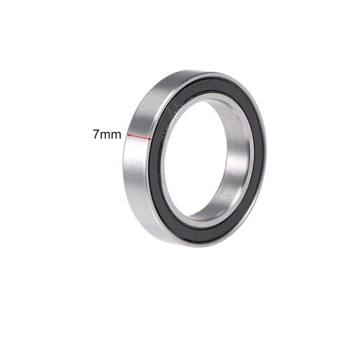 uxcell S61805-2RS Stainless Steel Ball Bearing 25x37x7mm Double Sealed 61805-2RS Bearings 2pcs in Saudi Arabia