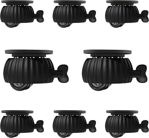 550LBS Self Adhesive Wheels for Refrigerator/Washer/Cabinet, 2 Inch Heavy Duty Appliance Rollers & Furniture Sliders No Drill Stick On Universal Pulley Wheels by Koulerti in Saudi Arabia