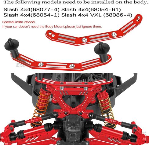 RC Upgrades Part for 1/10 Slash/Rustler/Stampede/Hoss 4x4 4WD VXL,Arm/Shocks/Caster Block,Steering Blocks,Stub Axle Carriers,Steering Bellcranks/Drive Shaft,Shock Tower/Links,Colorful in Saudi Arabia