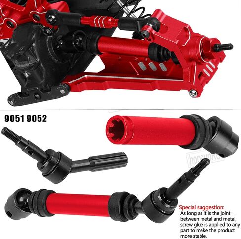 Upgrades Part for 1/10 Slash/Rustler/Stampede/Hoss 4x4 VXL,RC Shock Absorbers&Suspension Arms&Drive Shaft Axles&Steering Knuckle Kit&Shock Tower&Adjustable Links&Steering Block,Colour in Saudi Arabia