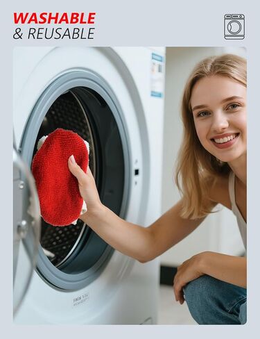 منظف ​​الزجاج الأمامي من توب مارت، أداة تنظيف الزجاج الأمامي بمقبض قابل للتمديد ومنفضة فتحات تهوية للجزء الخارجي للسيارة، طقم تنظيف زجاج السيارة مع قطعة قماش من الألياف الدقيقة قابلة للغسل وقابلة لإعادة الاستخدام in Kuwait