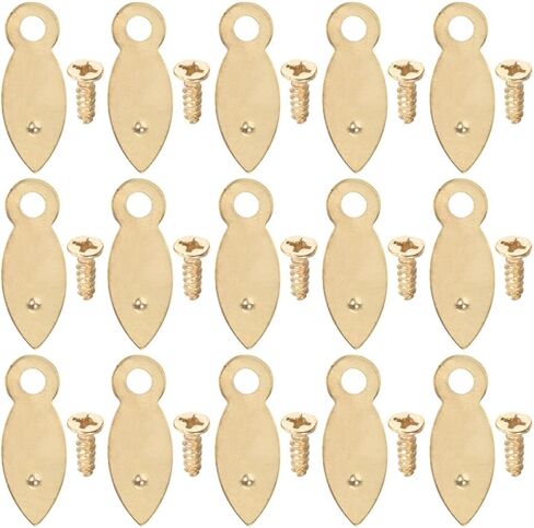 HOMSFOU 200Pcs Heavy Duty Metal Picture Frame Fastener Kit Durable Photo Frame Buckles Mounting Hardware for Easy Installation for Photo Frames Artworks Decorations in Saudi Arabia
