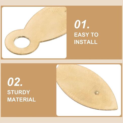 HOMSFOU 200Pcs Heavy Duty Metal Picture Frame Fastener Kit Durable Photo Frame Buckles Mounting Hardware for Easy Installation for Photo Frames Artworks Decorations in Saudi Arabia