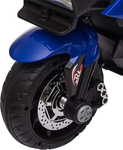 AOSOM 6V Kids Kids Motorcycle Toddler Ride-On Toy ، وعلبة كهربائية مصغرة عالية التشغيل التي تعمل بالبطارية مع التبديل الأمامي/العكسي ، والموسيقى ، والمصابيح الأمامية ، والقرن ، الأحمر in Kuwait