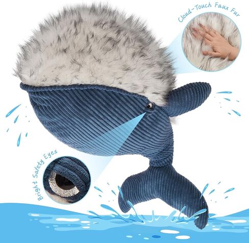 MorisMos Giant Sea Turtle Stuffed Animal Plush Pillow - 31.5" Big Stuffed Turtle Plush Pillow for Kid & Adult, Large Tortoise Toy Gift for Marine Lovers, Cuddly Ocean Creature Decor,CE/CPC Certified in Kuwait