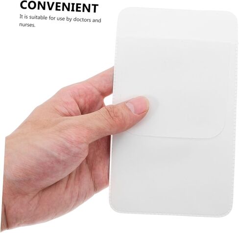 10pcs جيوب القلم PVC للأطباء وحماة الجيب للقمصان المنظمة الفعالة لشارات الأقلام والبطاقات الطبية والمكاتب in Kuwait