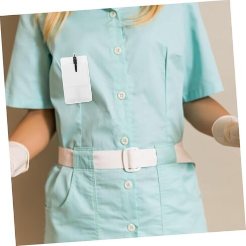 10pcs جيوب القلم PVC للأطباء وحماة الجيب للقمصان المنظمة الفعالة لشارات الأقلام والبطاقات الطبية والمكاتب in Kuwait
