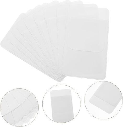 10pcs جيوب القلم PVC للأطباء وحماة الجيب للقمصان المنظمة الفعالة لشارات الأقلام والبطاقات الطبية والمكاتب in Kuwait
