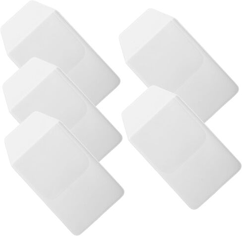 5pcs Pvc Pocket Protector for Doctors and Flexible Pen Holder for Shirt Pocket Professional Organizer for Lab Coats Easy to Install and in Saudi Arabia