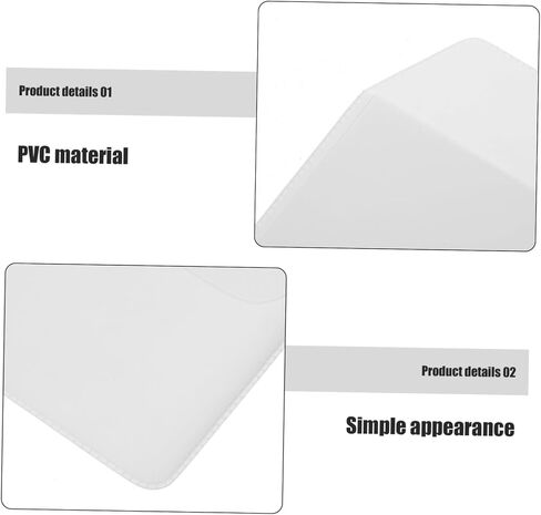 5pcs Pvc Pocket Protector for Doctors and Flexible Pen Holder for Shirt Pocket Professional Organizer for Lab Coats Easy to Install and in Saudi Arabia