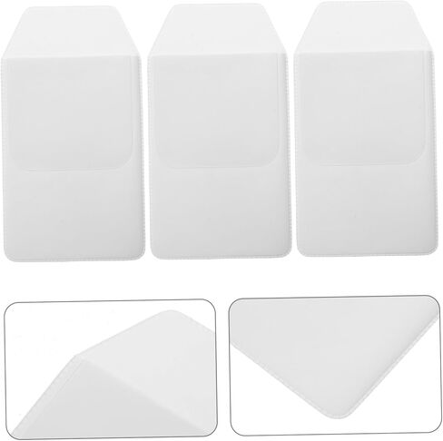 5pcs Pvc Pocket Protector for Doctors and Flexible Pen Holder for Shirt Pocket Professional Organizer for Lab Coats Easy to Install and in Saudi Arabia
