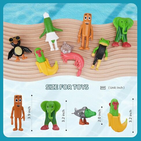 Italian Brainrot Action Figure,2025 New 8PCS 3.5inch Tralalero Tralala Figures Toys, Collectible Animals Figurine Doll Gifts for Fans (Multicolor) in Saudi Arabia