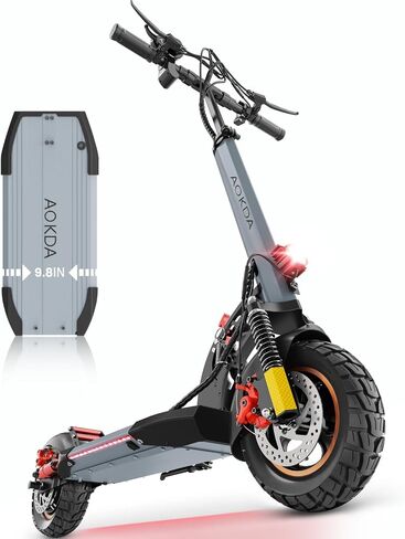 دراجة نارية كهربائية للبالغين ، محرك 800 واط يصل إلى 28 ميل في الساعة و 25 ميلًا ، شاشة Scooter Electric للبالغين 10 بوصة in Saudi Arabia