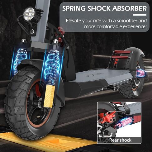 دراجة نارية كهربائية للبالغين ، محرك 800 واط يصل إلى 28 ميل في الساعة و 25 ميلًا ، شاشة Scooter Electric للبالغين 10 بوصة in Saudi Arabia