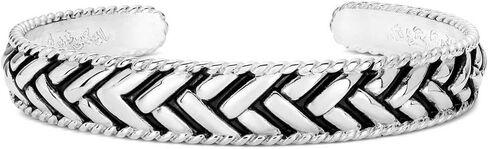Montana Silversmiths Twisted Stamped Cuff Bracelet - BC5686 in Saudi Arabia