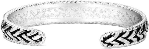 Montana Silversmiths Twisted Stamped Cuff Bracelet - BC5686 in Saudi Arabia