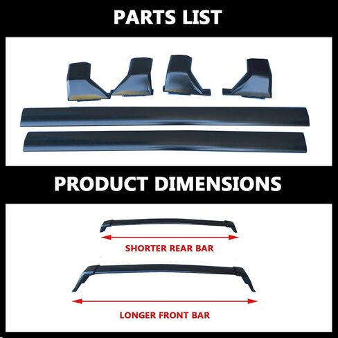 ROKIOTOEX Roof Rack Crossbars Fit for 2023 2024 2025 Lexu-s RX Moonroof (NOT Compatible with Panoramic Roof) Flush Side Rails, Cross Bars for Rooftop Cargo Box, Ski Board, Bike Carrier Silver in Saudi Arabia