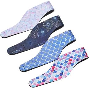 6 قطع من عصابات رأس السباحة للأطفال، عصابات رأس للسباحة قابلة للتعديل لحماية الأذن لطيف كرتوني مقاوم للماء للسباحين للأولاد من سن 3 إلى 15 عامًا، محيط الرأس 17.3-20.5 بوصة in Kuwait