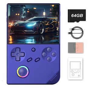 RG40XX V Retro Handheld Game Console ، 3200MAH CONSOLE MAMING MAMING CONSOLE مع شاشة 480 "