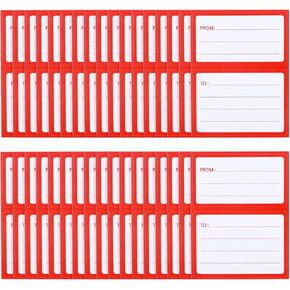 to from Return Address Mailing Labels, 60 Sheets 3.58 x 4.69 Inch Blank Address Labels Stickers Self Adhesive Mailing Labels Stickers Package Envelope Gift Tags for School Office