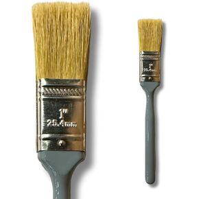 Adam Lashley 1 Inch Landscape Brush, Natural Hog Bristle for Wet on Wet Painting