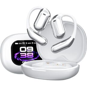 Viora Auriculares Traductores de Idiomas Real Time, Auriculares de Traducción Ai 2025 Viora with Free App, Translation Earbuds Android & iOS Compatible (Pro, Gray, External Display)