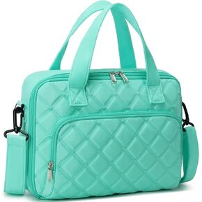 JIANYA Bible Cover Women Bible Case, Large Bible Bag with Shoulder Strap, Bible Carrying Case Bible Study Supplies Mother's Day Christian Gifts for Women
