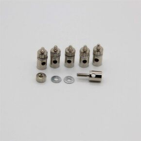 10 PCS PushRod Linkage Stopper Connectors 2.1mm للطائرة المروحية RC Airplane