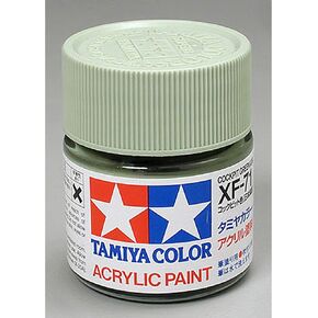 Tamiya Acrylic XF71 Cockpit Green TAM81371 Plastics Paint Acrylic
