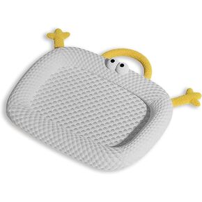 Cooling Dog Bed, Summer Comfy Cat Bed Pad, Breathable Pet Cooling Mat for Cats & Small - Medium Dogs, 19" x 16“ Kennel Bed Pad with Non-Slip Bottom, Pet Sleeping Pad for Home and Travel