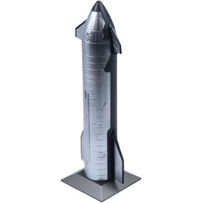 Udnorbay 1/400 Spacex Starship Rocket Model Set Spacecraft Heavy Falcon 9 Booster Launcher Models for Adults